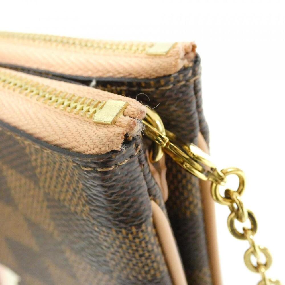 LOUIS VUITTON Brown Damier Pochette Shoulder Bag - Picture 7 of 9